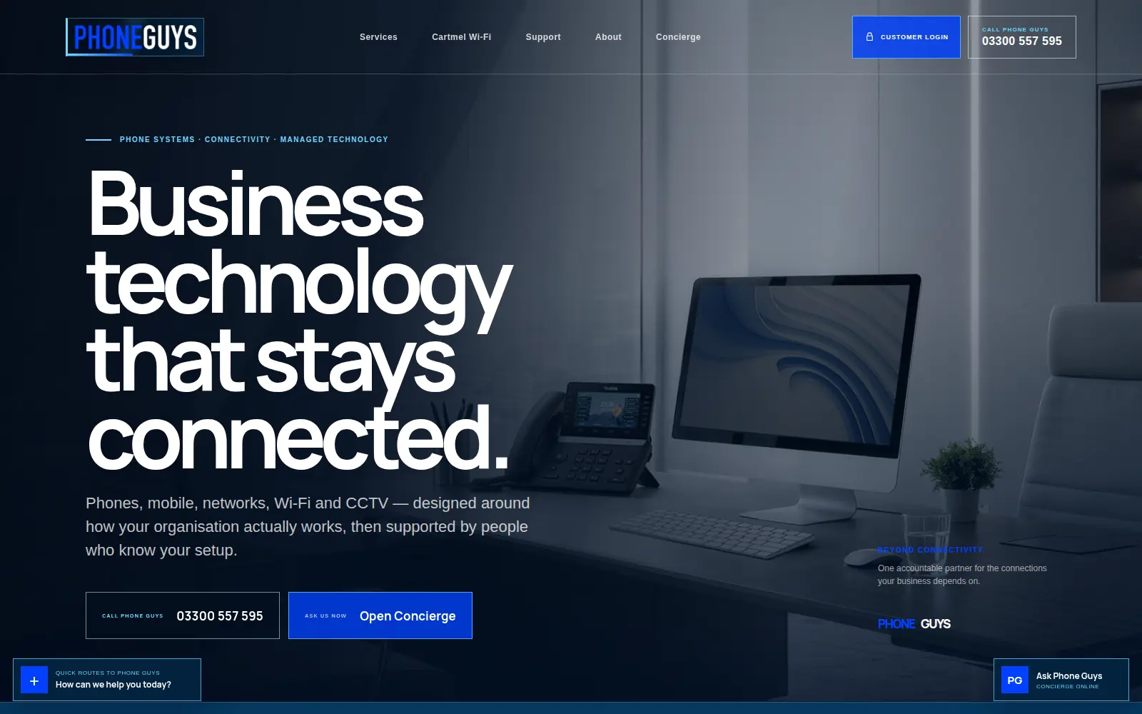 Phone Guys digital brand and website